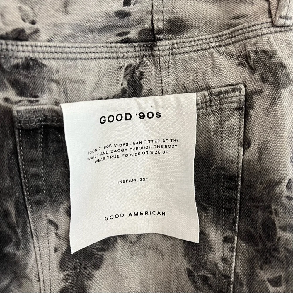 ✨FLASH SALE✨Good American 90s Marbled High Rise Jeans✨FINAL PRICE✨ - Picture 10 of 11